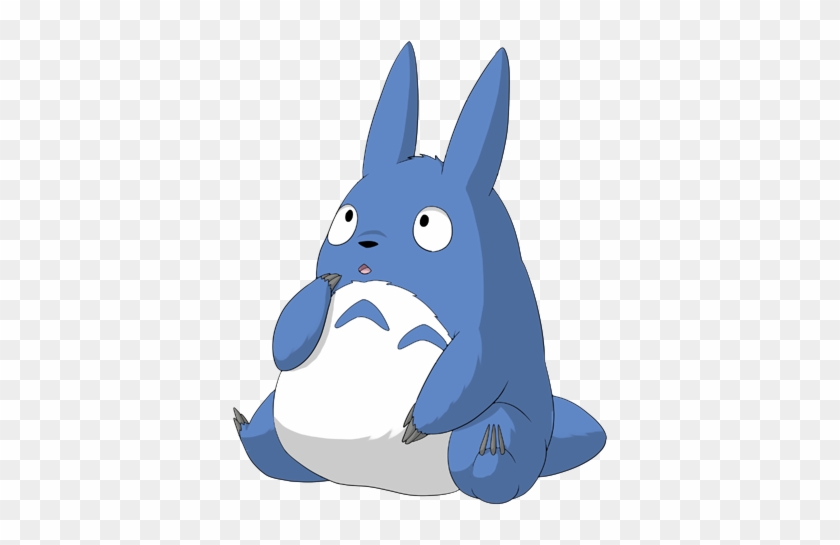 Chu Totoro By Million Mons Project - Blue Totoro Png #468207