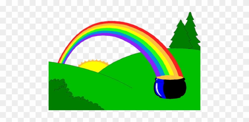 Sol, Nuvem E Arco-iris - Pot Of Gold And Rainbow #468264