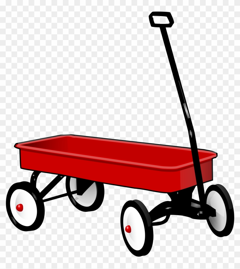 Wagon Clipart Cute - Free Clip Art Wagon #468288