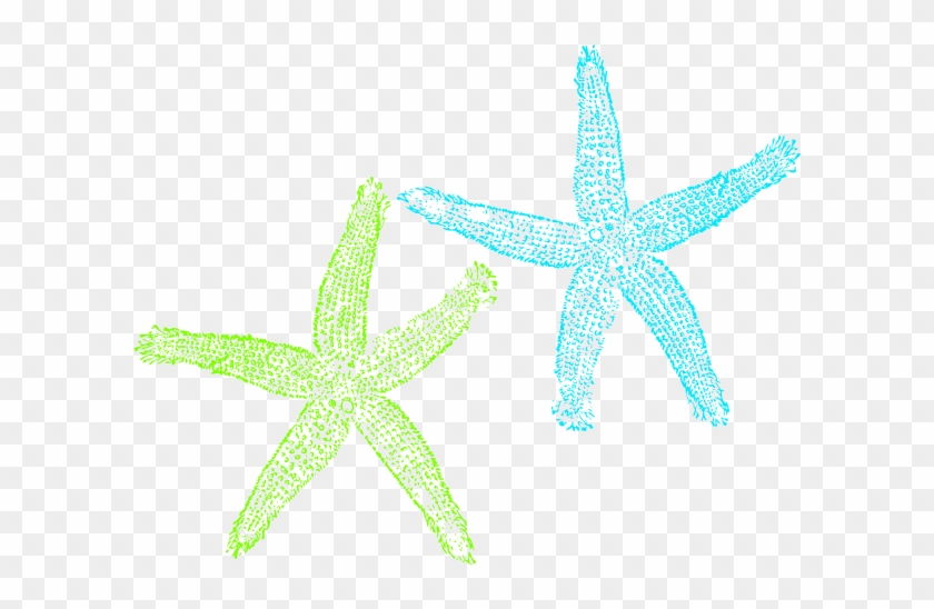 Starfish Clipart Heart - Lime Green Starfish Clipart #468332