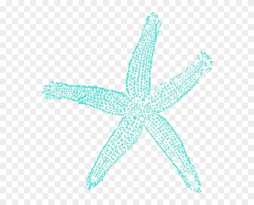 Blue Starfish Clip Art #468335