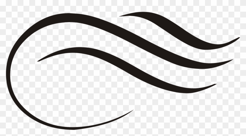 Wave Line Clipart Black And White - Black Wavy Lines #468402