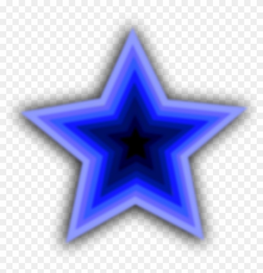 Star Clipart Images Uk - Blue Stars #468410