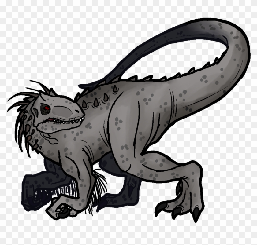 Indominus Rex By Sassodactyl - Indominus Clipart Png #468518
