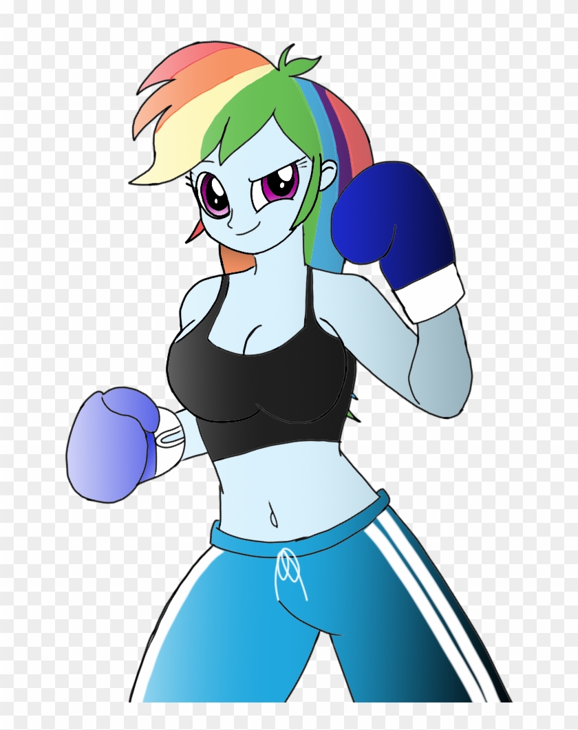 Toyminator900, Belly Button, Boxing, Boxing Gloves, - Cartoon #468606