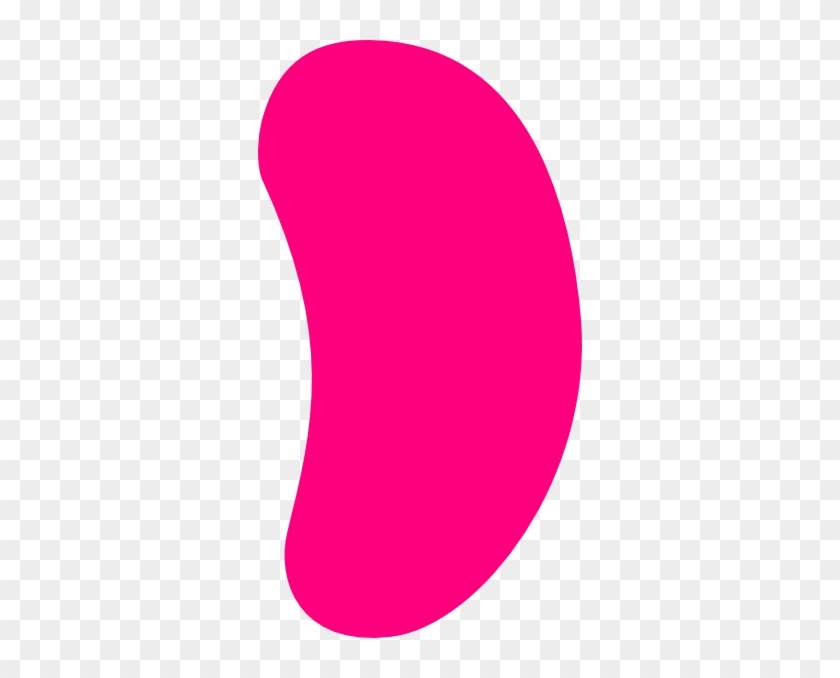 Pink Jelly Bean Clip Art #468622