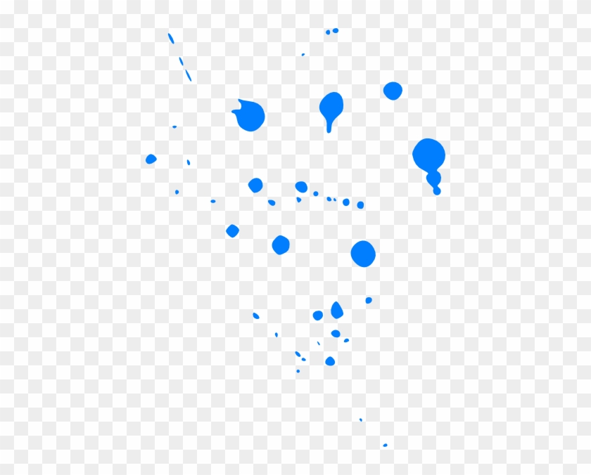 Blue Splat Cliparts Free Download Clip Art Free Clip - Blue Paint Splatter Png #468645