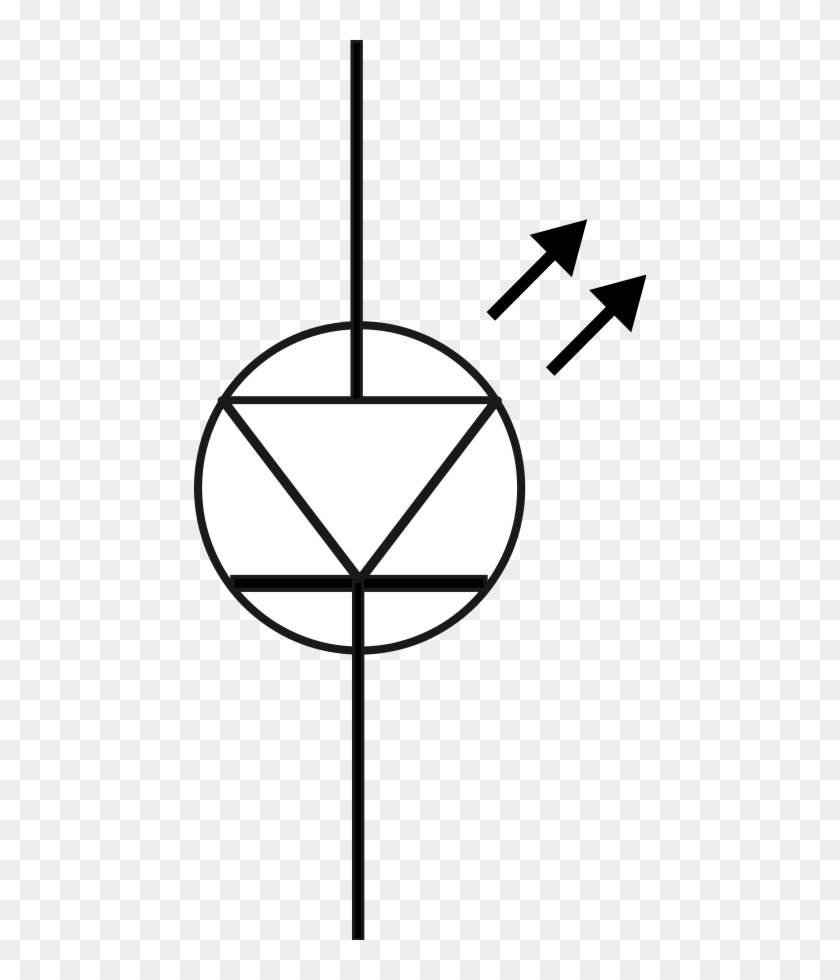 How To Set Use Led Svg Vector - Light Emitting Diode Symbol #468729