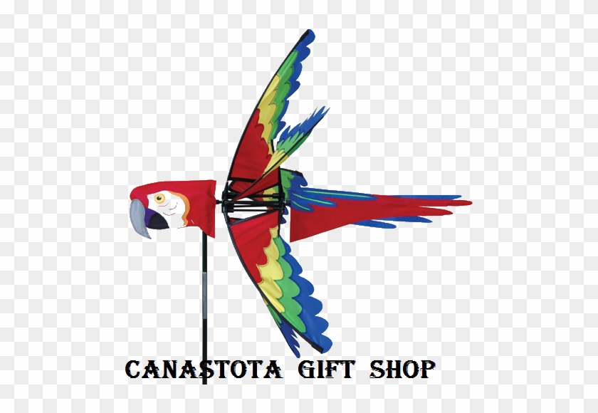 27" Scarlet Macaw Bird Spinners Upc - Premier Designs Pd25005 Scarlet Macaw Spinner #468873