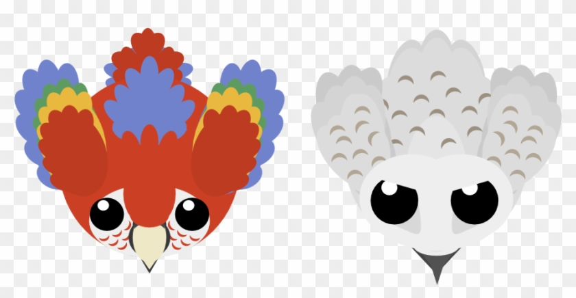 Artisticscarlet Macaw - Mope Io Snowy Owl #468893