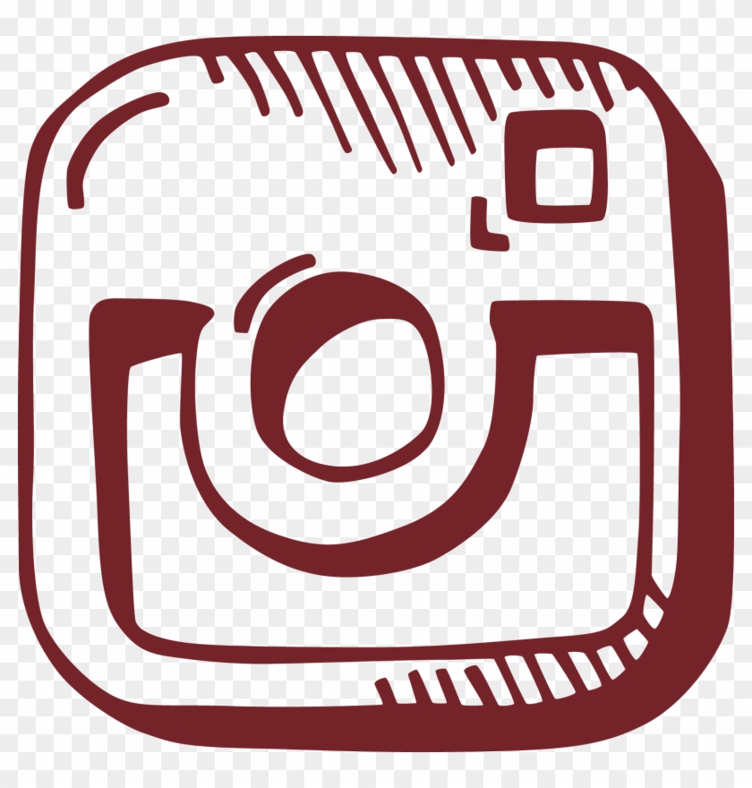 Keep In Touch - Hand Drawn Instagram Icon #468916