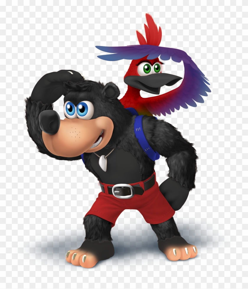 Andeanbear Scarletmacaw Alt By Zanethedragon - Banjo Kazooie Pre Rendered #468928