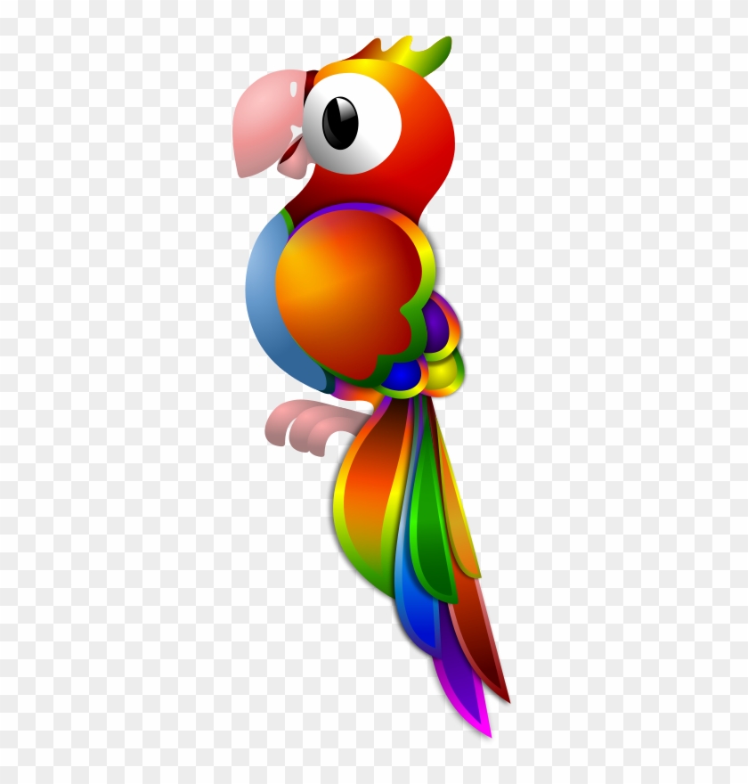 Macaw Clipart Cute - Poem On Parrot In English #468936