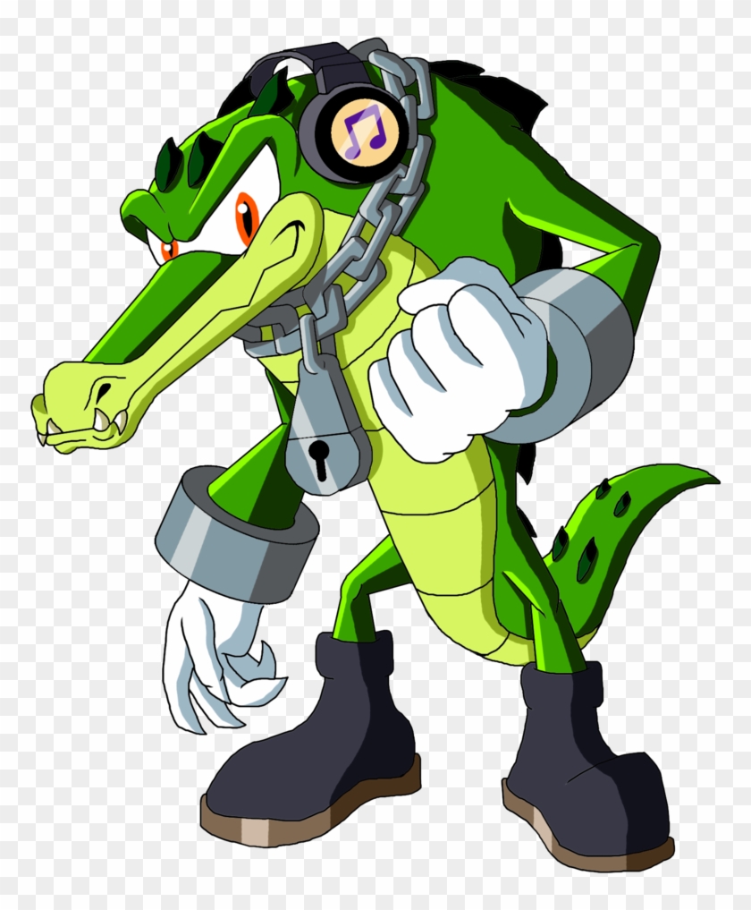 Sonic Reeboot - Vector The Crocodile Deviantart #468969