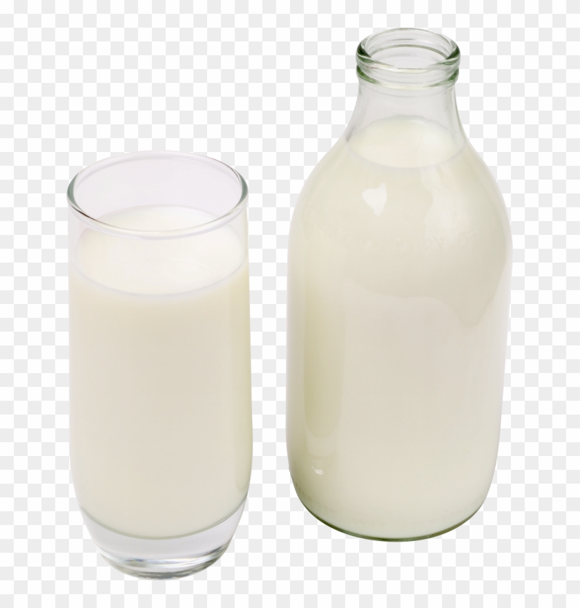 Pin Glass Of Milk Clipart - Milk Bottle Png #468995