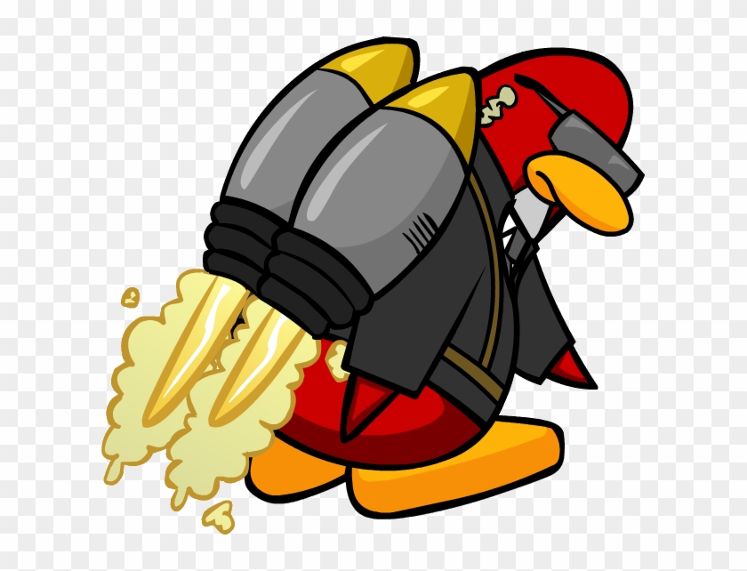 Jet Pack Guy About To Take Off - Club Penguin Jet Pack #469279