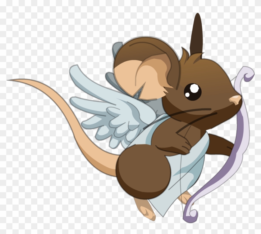 Mouse As The Cupid - Transformice Mouse #469340