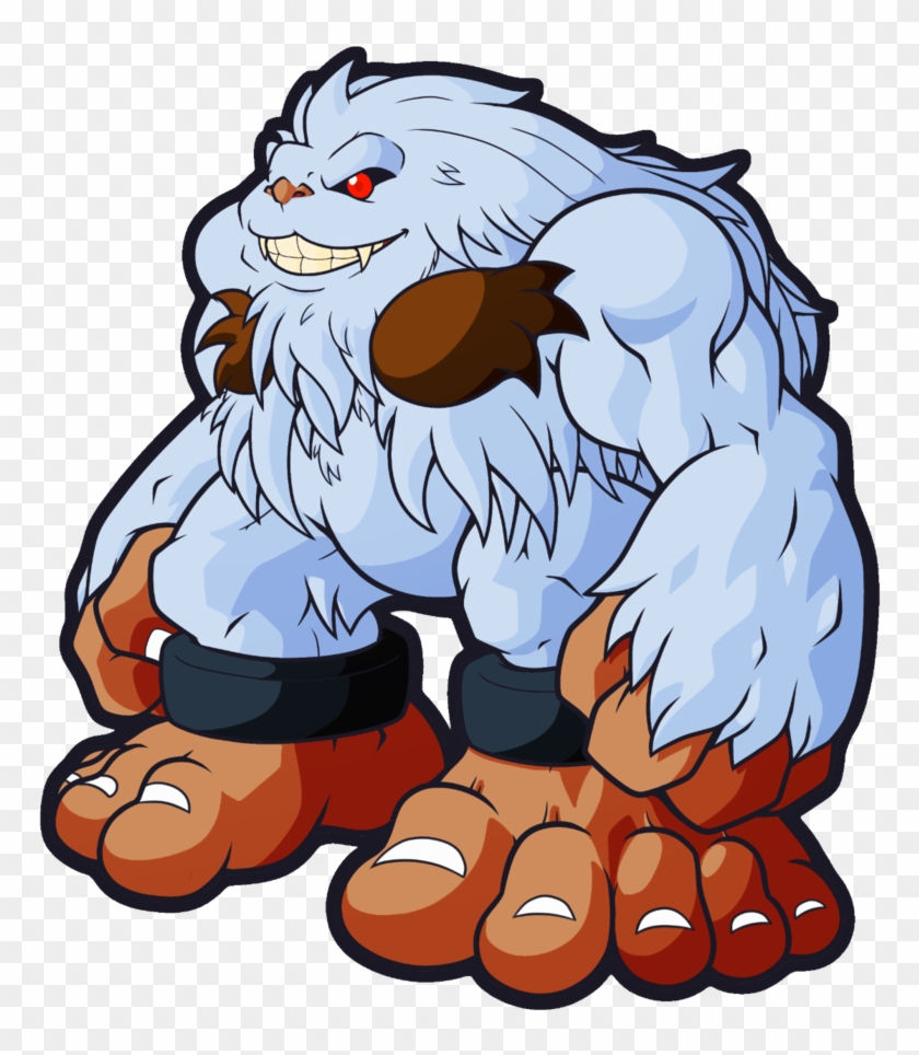 Sasquatch Hd Remix Gn3 By Catchshiro - Darkstalkers Yeti #469369