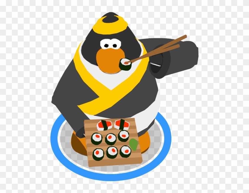 Sushi Master Dance - Club Penguin Penguin Dancing #469400