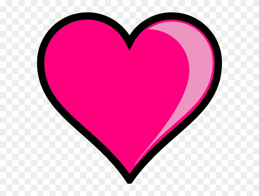 Pink Heart Clip Art - Heart Clipart #469392