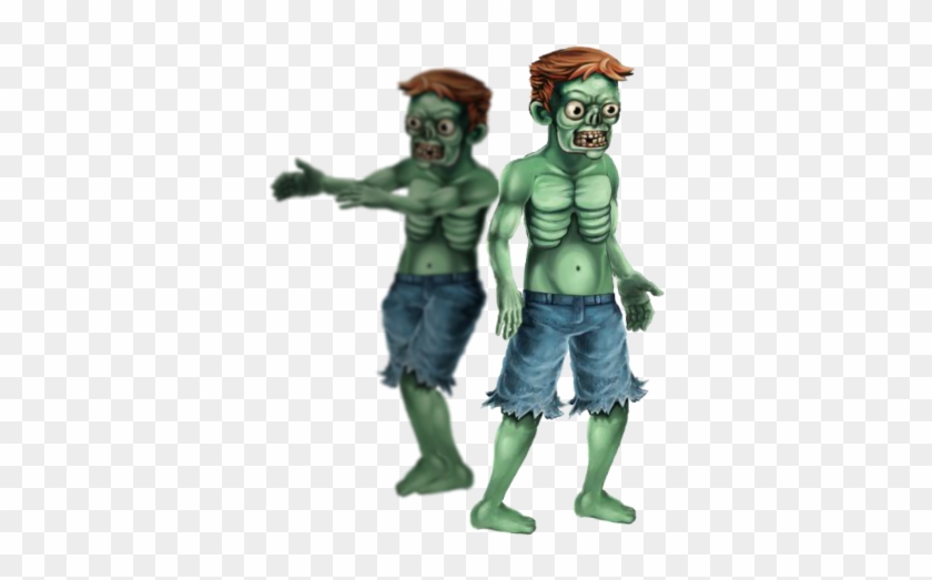 One Ugly Zombie Game Art Character - Figurine #469404