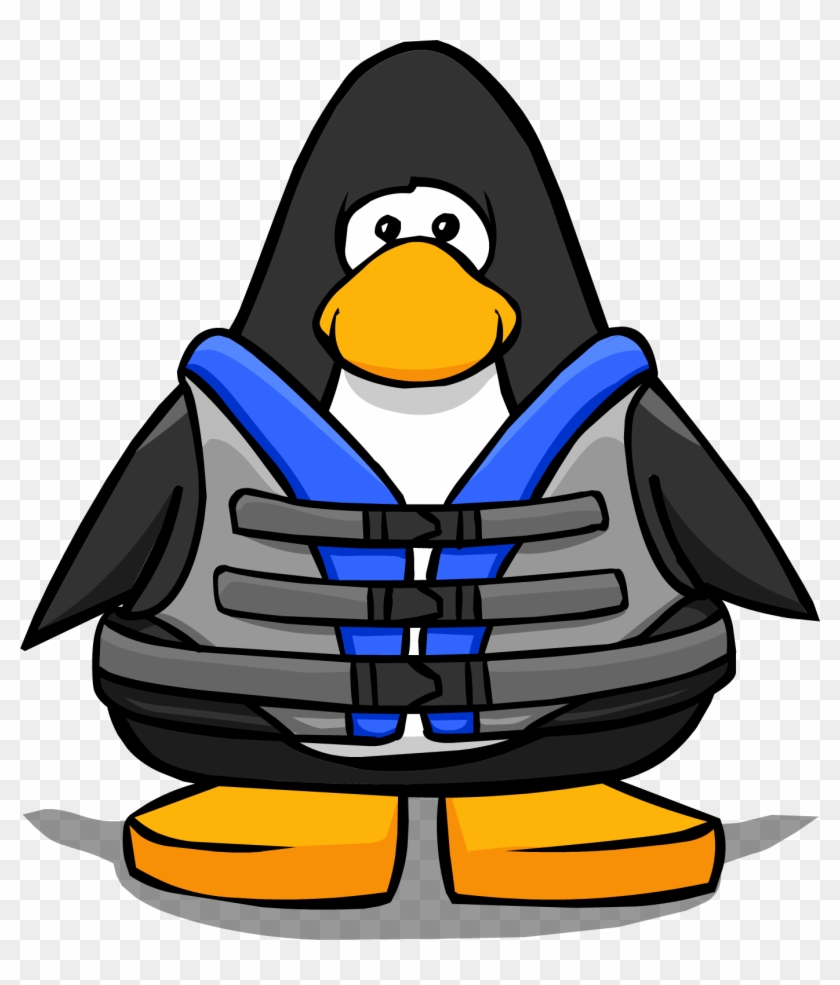 Sport Life Jacket Pc - Club Penguin Blue Boa #469411