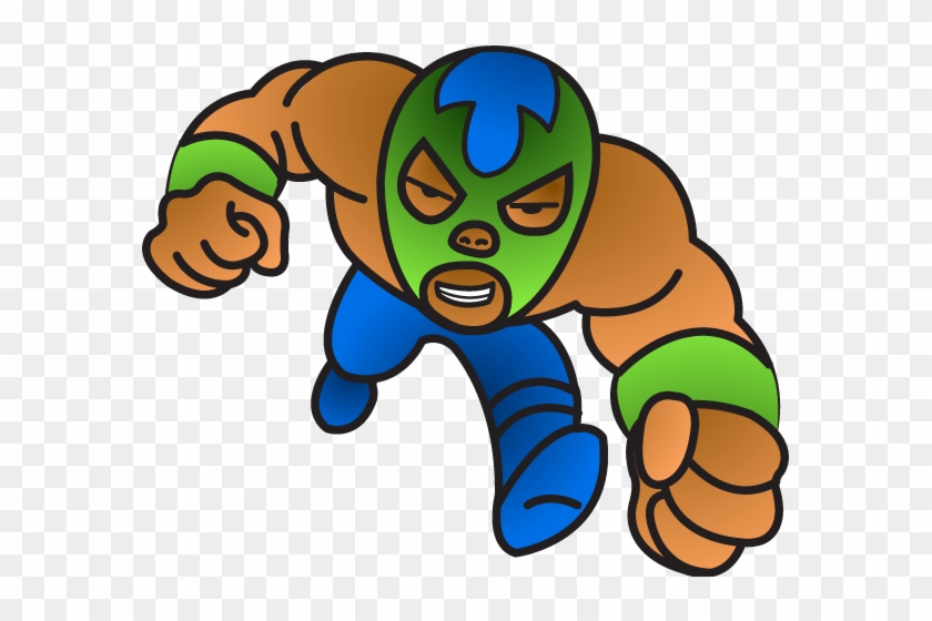 Luchador - Cartoon Luchador #469415