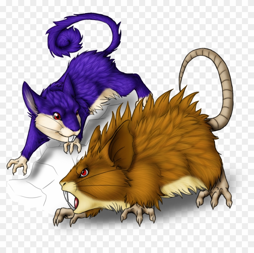 Rattata And Evo By Afrozenheart2 - Does Rattata Evolve Into #469447