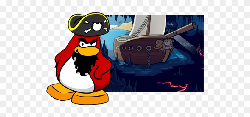 Rockhopper Cave Is A Cave In Which Rockhopper Stores - Club Penguin Rockhopper #469528