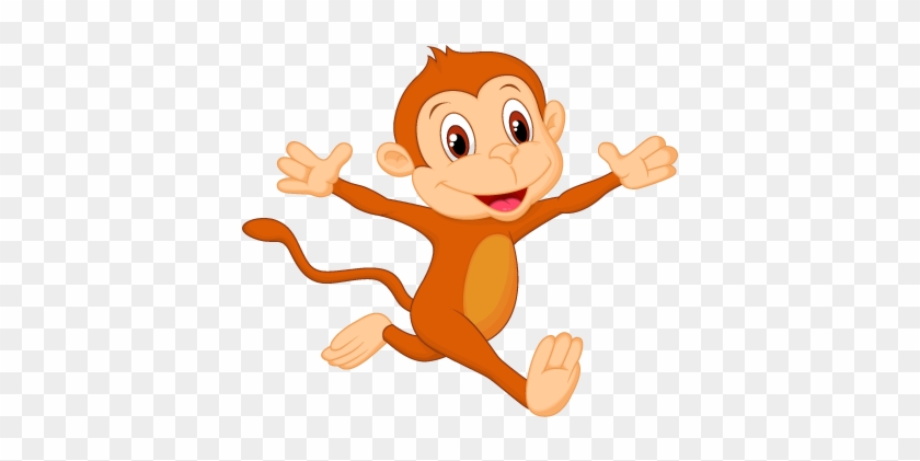 Mobymax - Happy Monkey Cartoon #469556