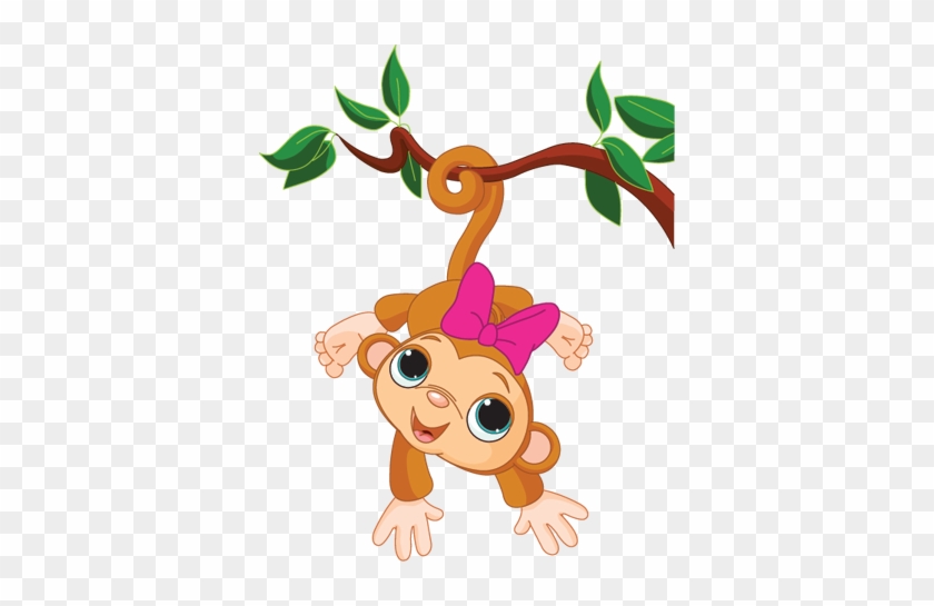 Wall Colour - Baby Monkey Clip Art #469586