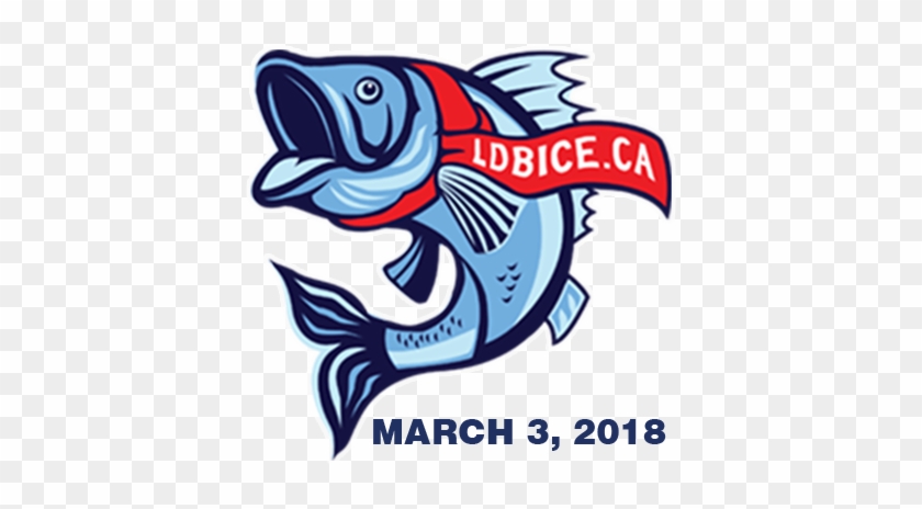Lac Du Bonnet Ice Fishing Derby Logo - Fishing Logo #469674