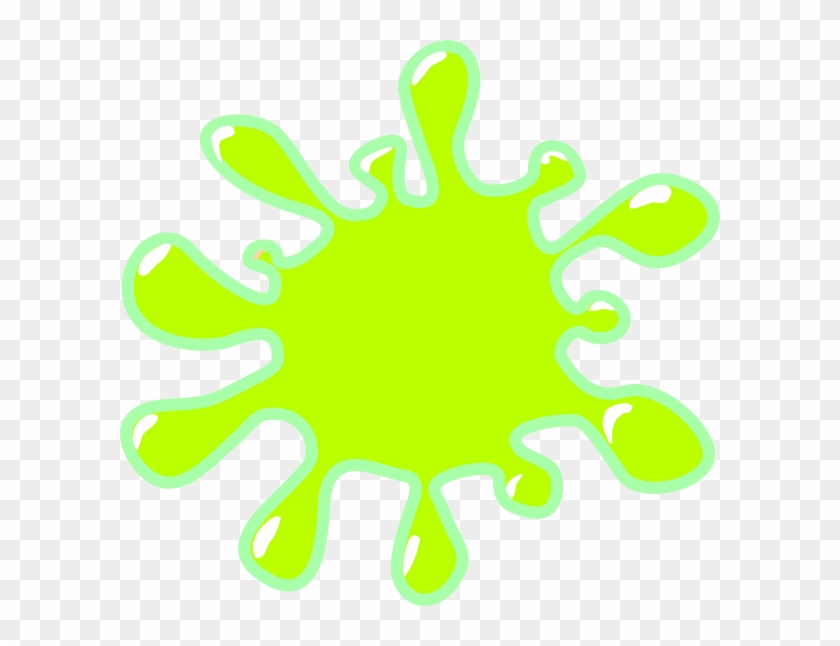 Slime Clipart - Color Yellow Blob #469757