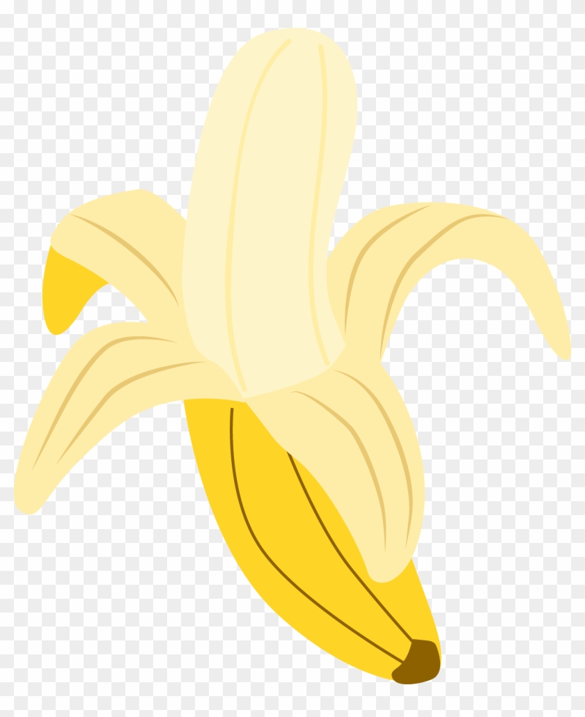 Peeled Banana Clipart - Banana #469761