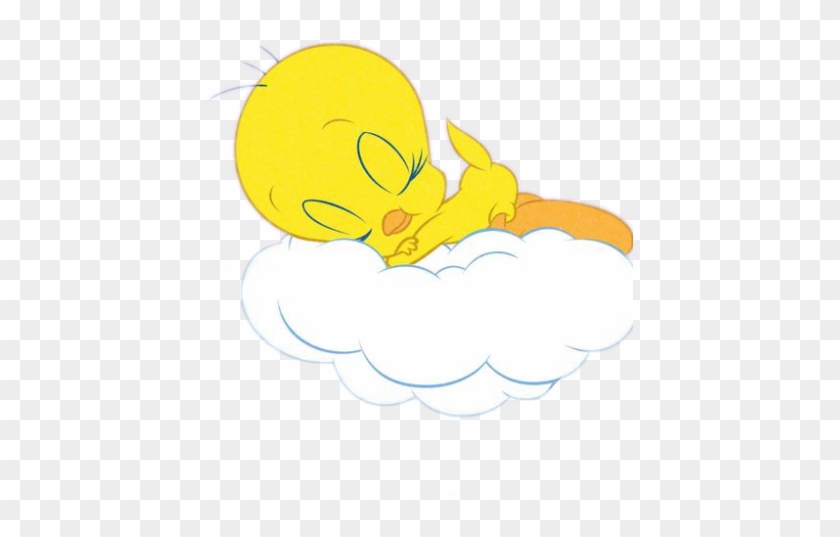 Tweety Titti Sweetdreams Goodnight Cartoon Cloud Theclo - Good Night Tweety Bird #469808