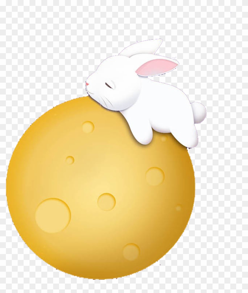 Easter Bunny Rabbit Moon - Mid-autumn Festival #469876