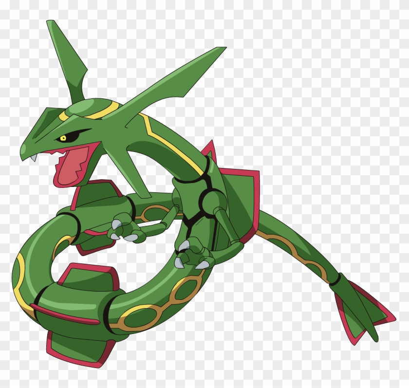 The Pokemon Wiki - Pokemon Rayquaza Png #469998