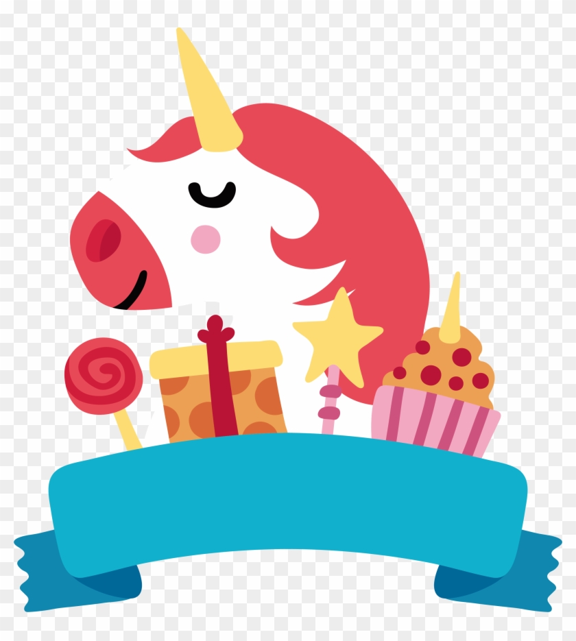 Happy Birthday To You Unicorn Clip Art - Imagenes De Unicornio Feliz Cumple #470195