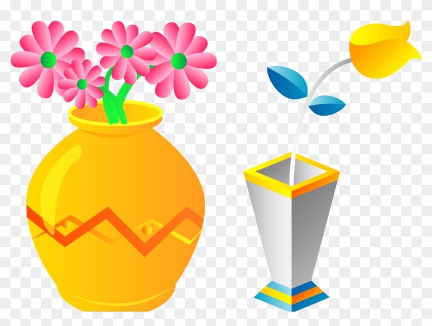 Flowerpot Cartoon Clip Art - Flowerpot Cartoon Clip Art #470386