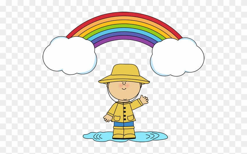 Umbrella Clipart For Kid - Rainbow After Rain Clipart #470277