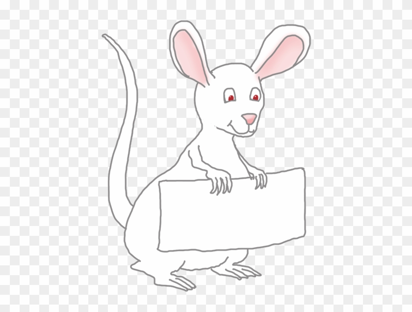 White Mouse Clip Art - Mouse #470391