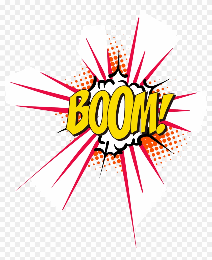 Comics Explosion Cartoon - Cartoon Boom Png Cloud #470488