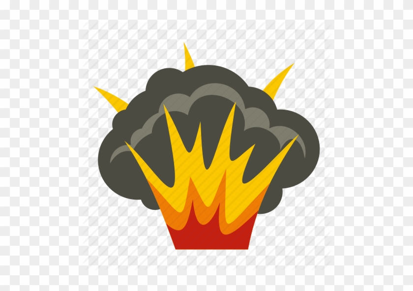 Cartoon Explosion Icon, Explosion Sticker, Shading - Explosion Icon Png #470495