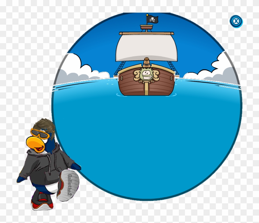Pingüineando Por La Isla En La Fiesta Aventuras En - Club Penguin Rockhopper #470549
