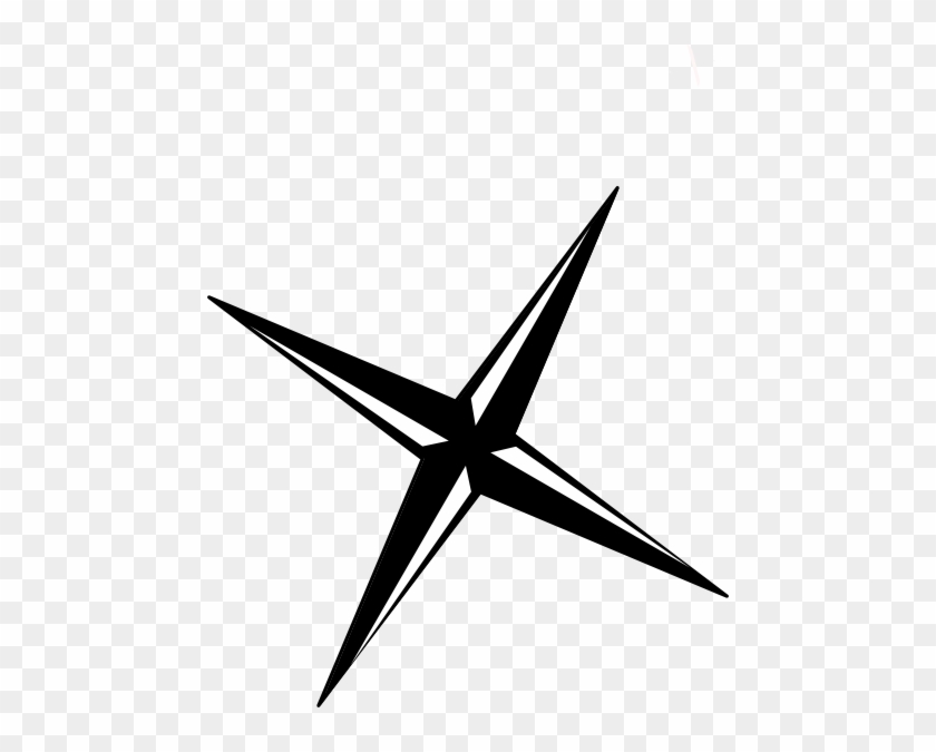 Compass Points Clip Art At Clker - Starfish #470558