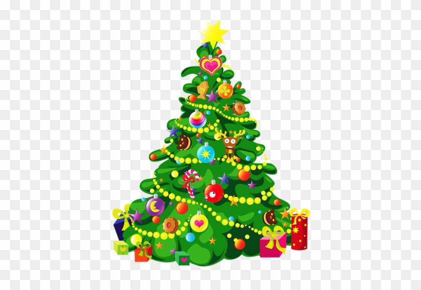 Cartoon Christmas Tree #470614