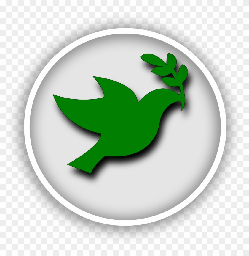 Peace Dove Clipart Icon - Xmas #470630