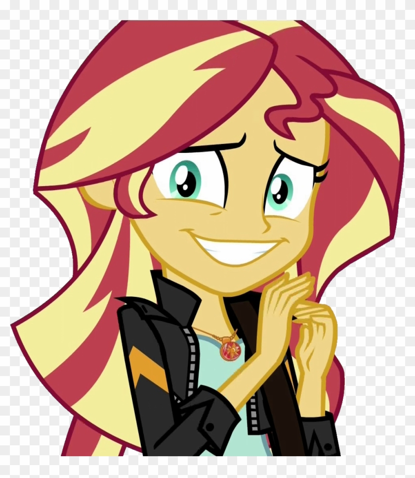 Creepy Smile, Equestria Girls, Faic, Mirror Magic, - Creepy Girl Transparent Background #470643