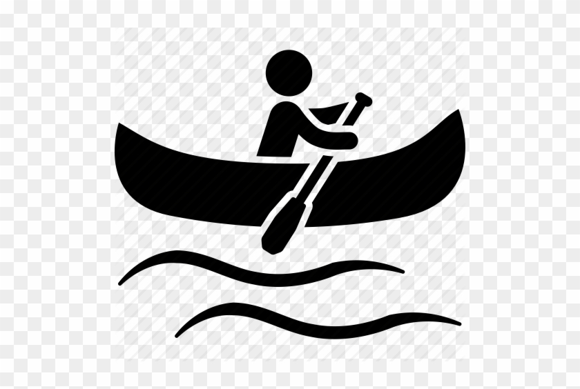 Water Sports And Rec - Canoe Icon #470651