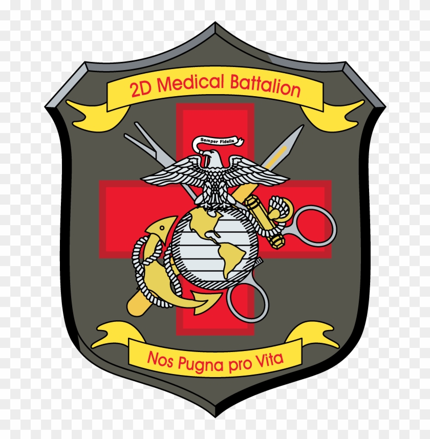 2d Medical Battalion Nos Pugna Pro Vita - Us Marine Medical Corps #470830